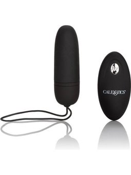 CalExotics Silicone Remote Bullet - Proiettile Vibrante con Telecomando - Nero