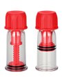 CalExotics Nipple Pro-Suckers - Ventose Stimolanti per i Capezzoli - Rosso
