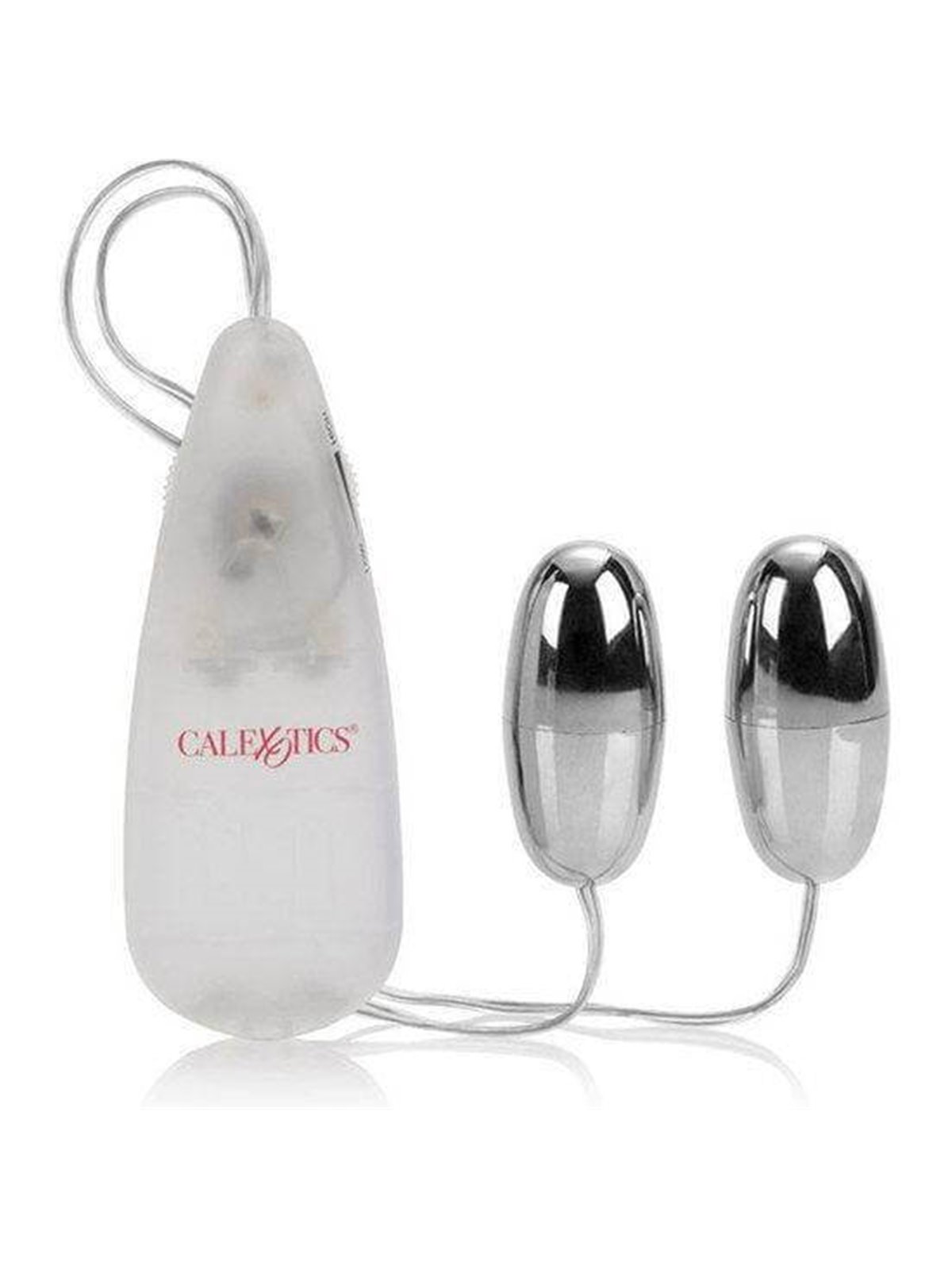 CalExotics Vibrating Double Silver Bullets - Proiettili Vibranti con Telecomando