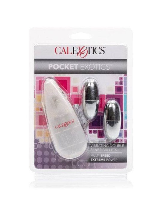 California Exotics - Vibrating Bullets Silver Duo
