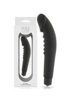 Dolce Vita - Realistic Pleasure Black Silicone
