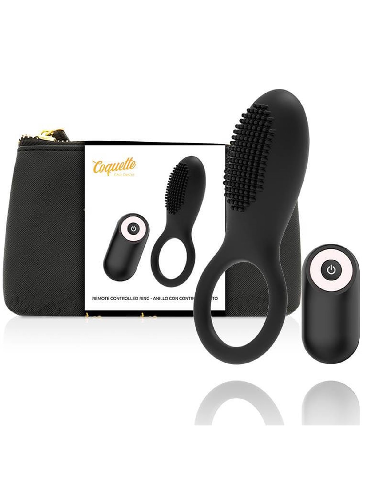 Coquette Chic Desire - Anello Fallico Vibrante con Controllo Remoto