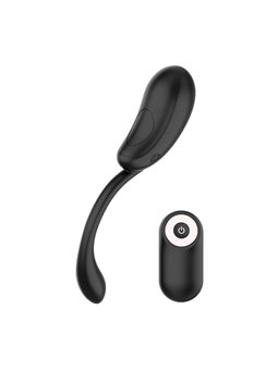 Coquette Toys - Vibrating Egg Remote Control Rechargeable Black/ Gold