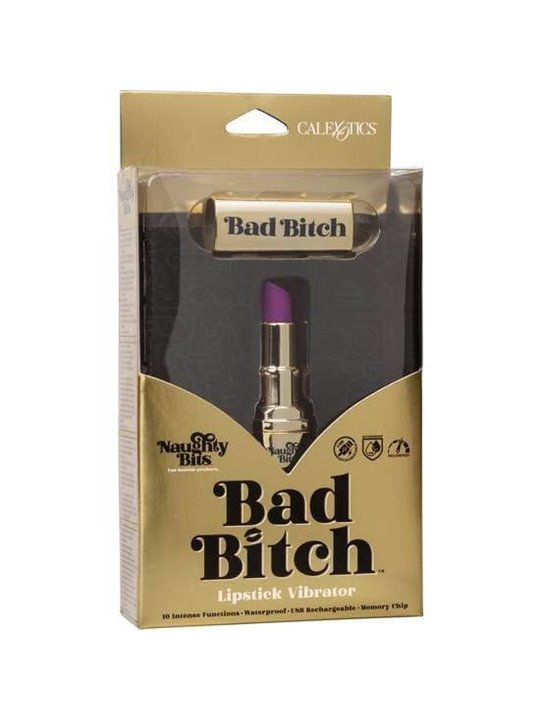California Exotics - Bala Rechargeable Lipstick Hide & Play Bad Bitch