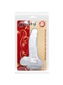 Baile Dong - Pene Realistico con Ventosa e Testicoli 16,7 CM Trasparente