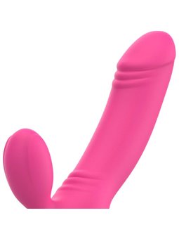 Ohmama - Bix Double Stimulation Vibrator Xmas Edition Pink