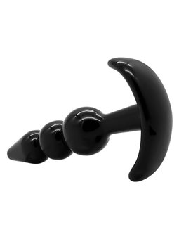 Addicted Toys - Set di 4 Plugs Anali in Silicone Nero