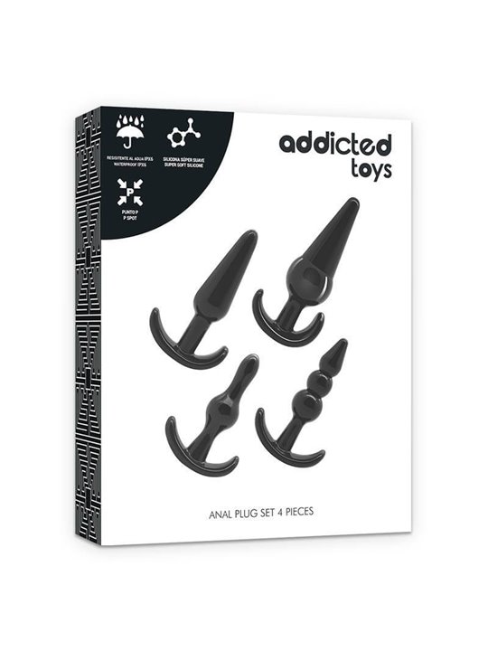 Addicted Toys - Set 4 Anal Plugs