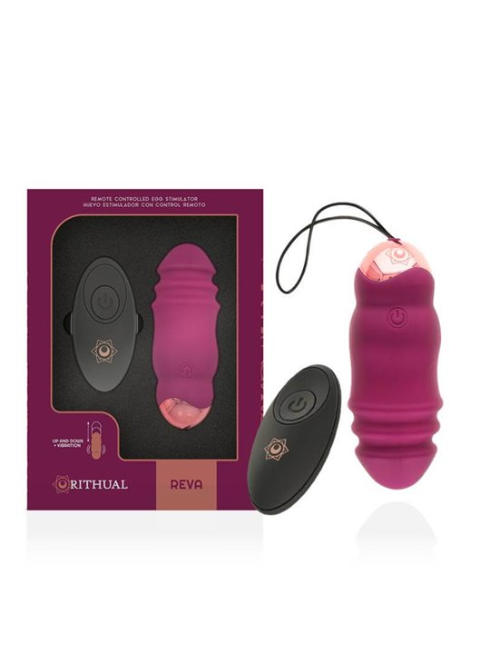 Rithual- Reva Egg Remote Control Up&Down System + Vibration