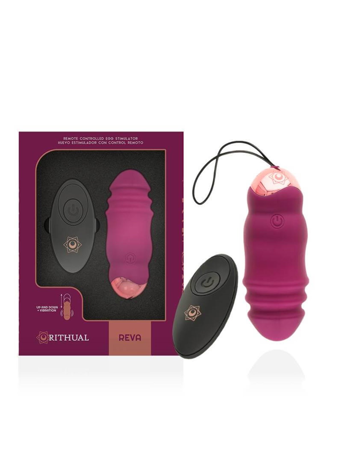 Rithual- Reva Egg Remote Control Up&Down System + Vibration