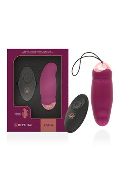 Rithual- Esha Remote Controlled Egg Stimulator Rotation + Vibration