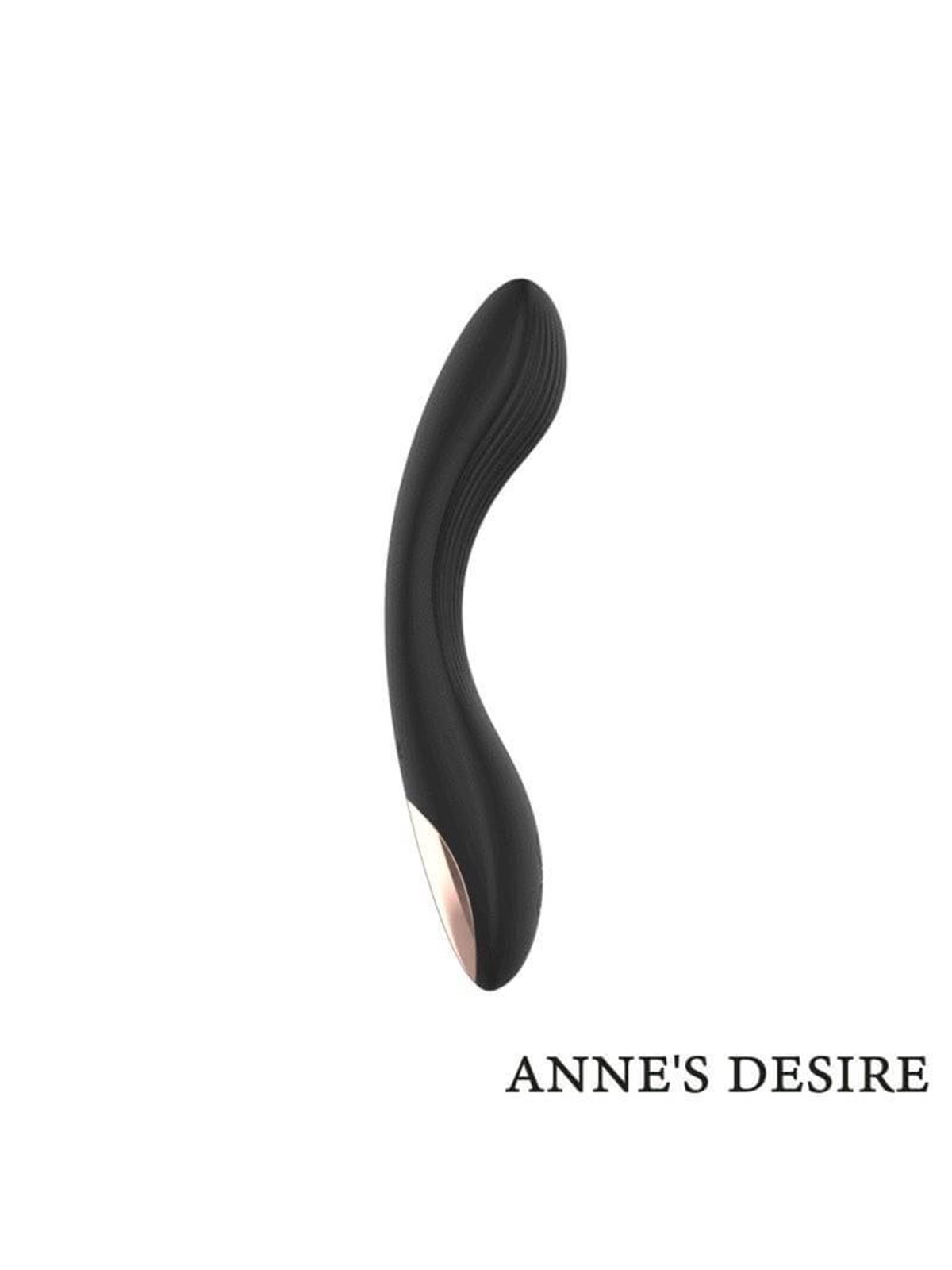 Anne'S Desire - Vibratore Punto G con Tecnologia Watchme Nero e Oro
