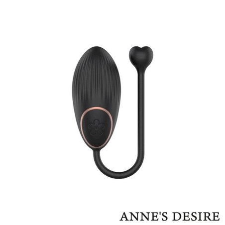 Anne'S Desire - Ovetto Vibrante con Tecnologia Watchme Nero