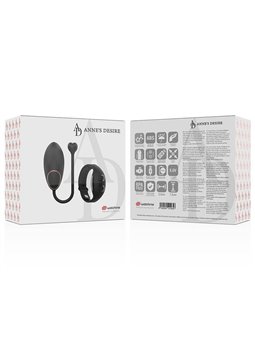 Anne'S Desire - Ovetto Vibrante con Tecnologia Watchme Nero