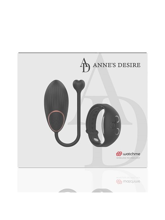 Anne'S Desire - Ovetto Vibrante con Tecnologia Watchme Nero