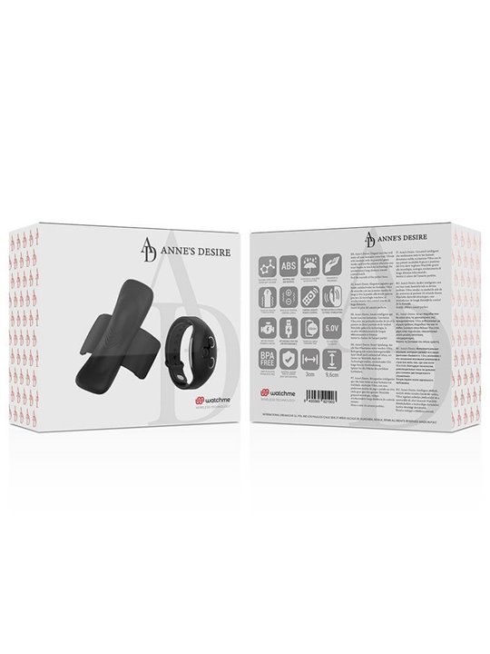Anne'S Desire - Vibratore Panty con Tecnologia Watchme Nero