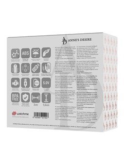 Anne'S Desire - Vibratore Panty con Tecnologia Watchme Nero