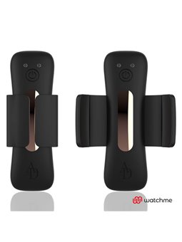 Anne'S Desire - Vibratore Panty con Tecnologia Watchme Nero e Oro
