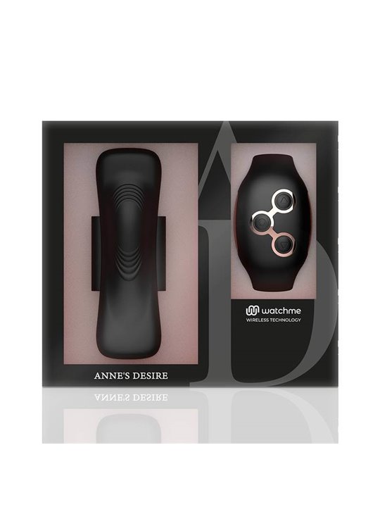 Anne'S Desire - Panty Pleasure Tecnolog a Watchme Black/Gold