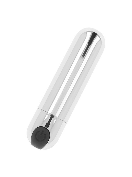 Ohmama - Silver Vibrating Bullet 8 CM