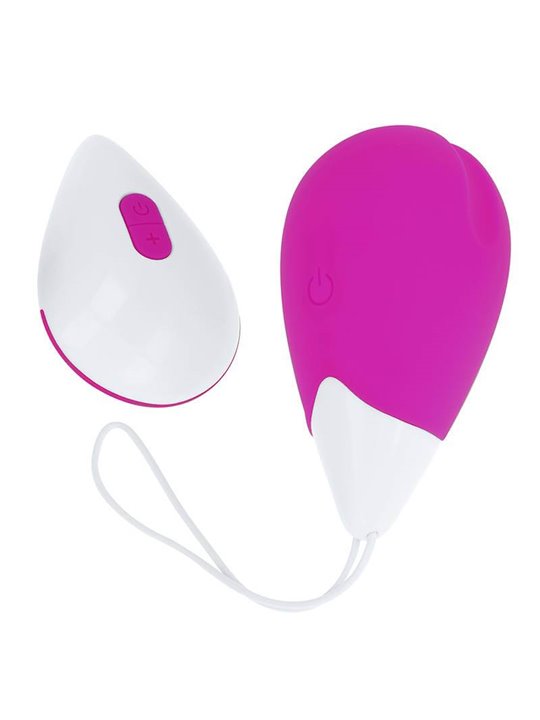 Ohmama - Vibrating Egg 10 Modes - Lilac And White