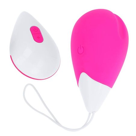 Ohmama - Vibrating Egg 10 Modes - Pink And White