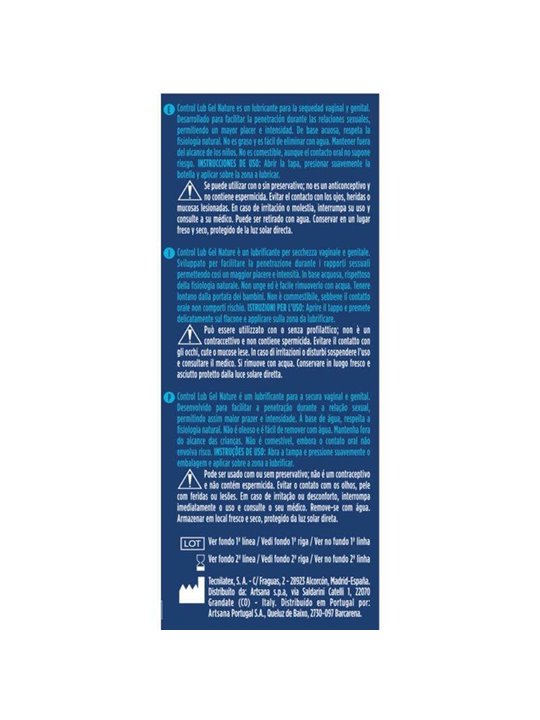 Control - Lub Natural Lubricant Gel 75 ML