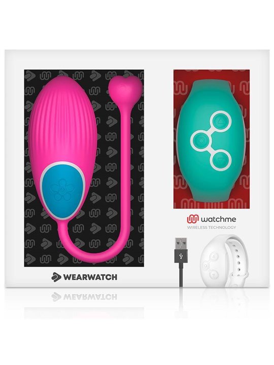 Wearwatch - Watchme Technology Remote Control Egg Fuchsia / Seawater