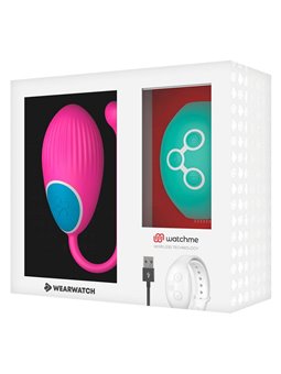Wearwatch - Watchme Technology Remote Control Egg Fuchsia / Seawater