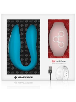 Wearwatch - Watchme Dual Technology Vibrator Indigo / Pink