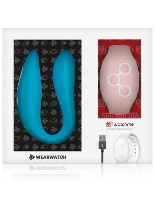 Wearwatch - Watchme Dual Technology Vibrator Indigo / Pink
