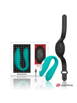 Wearwatch - Dual Technology Vibrator Watchme Aquamarine / Jet