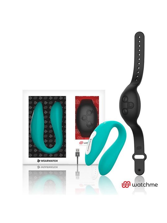 Wearwatch - Dual Technology Vibrator Watchme Aquamarine / Jet