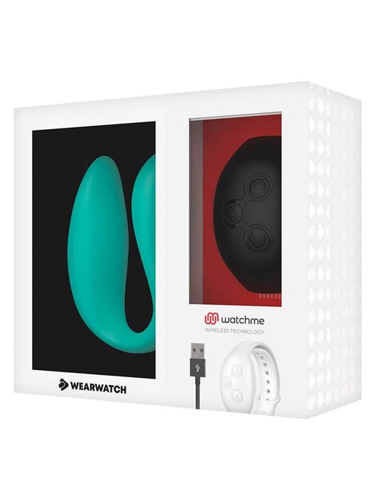 Wearwatch - Dual Technology Vibrator Watchme Aquamarine / Jet