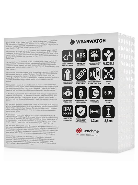 Wearwatch - Dual Technology Watchme Light GReen Vibrator