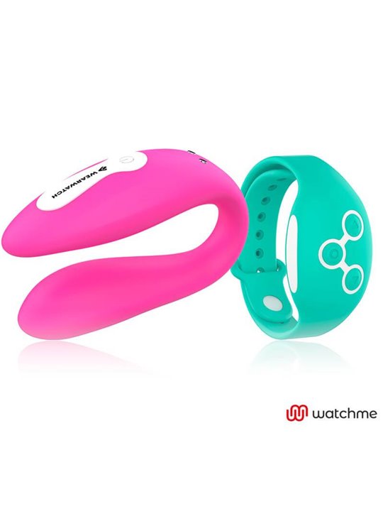 Wearwatch - Dual Technology Watchme Vibrator Fuchsia / Seawater