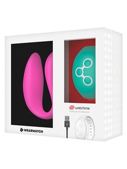 Wearwatch - Dual Technology Watchme Vibrator Fuchsia / Seawater