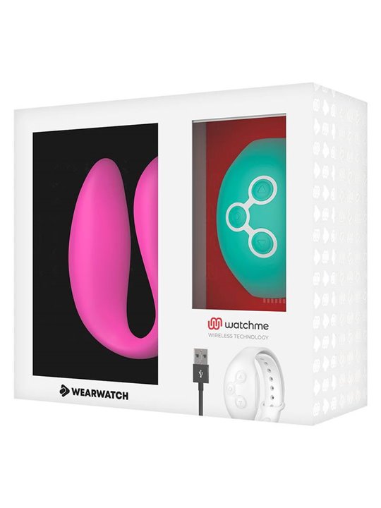 Wearwatch - Dual Technology Watchme Vibrator Fuchsia / Seawater