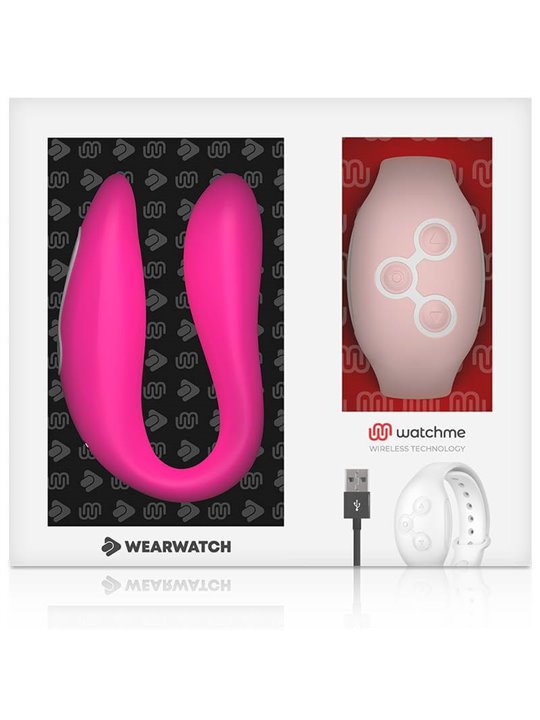 Wearwatch - Watchme Dual Technology Vibrator Fuchsia / Pink