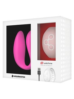 Wearwatch - Watchme Dual Technology Vibrator Fuchsia / Pink
