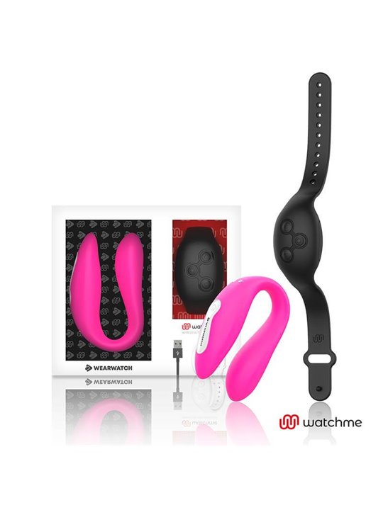 Wearwatch - Watchme Dual Technology Vibrator Fuchsia/Azabache