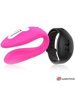 Wearwatch - Watchme Dual Technology Vibrator Fuchsia/Azabache