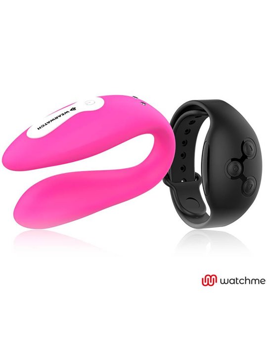Wearwatch - Watchme Dual Technology Vibrator Fuchsia/Azabache