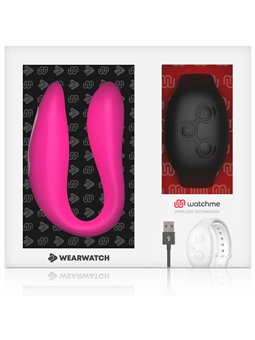 Wearwatch - Watchme Dual Technology Vibrator Fuchsia/Azabache