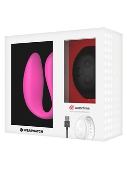 Wearwatch - Watchme Dual Technology Vibrator Fuchsia/Azabache