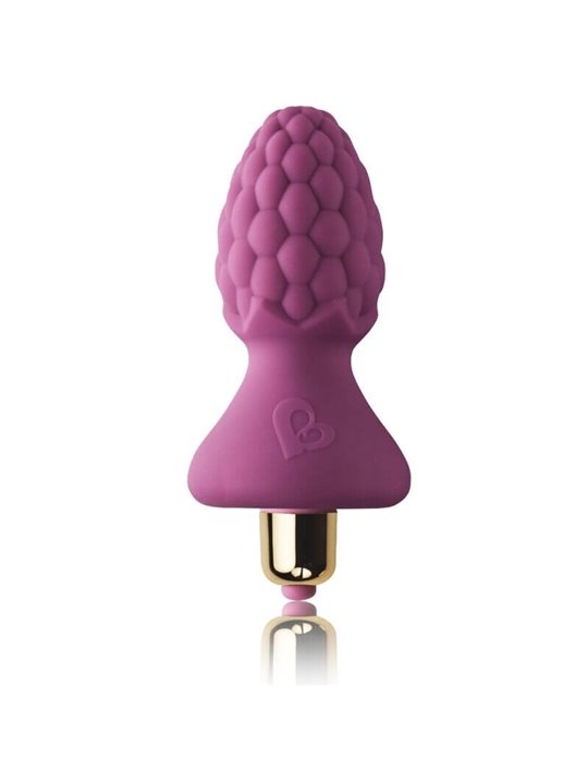 Rocks-Off Assberries Raspberry Vibrating Butt Plug