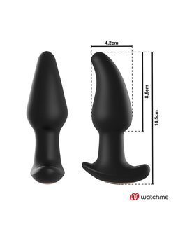 Anbiguo - Watchme Remote Control Anal Plug Vibrator with Rotation Of Amadeus Pearls