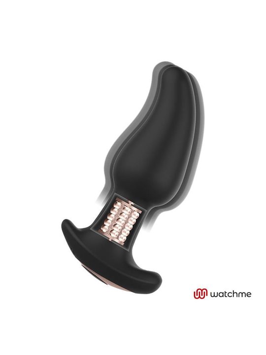 Anbiguo - Watchme Remote Control Anal Plug Vibrator with Rotation Of Amadeus Pearls