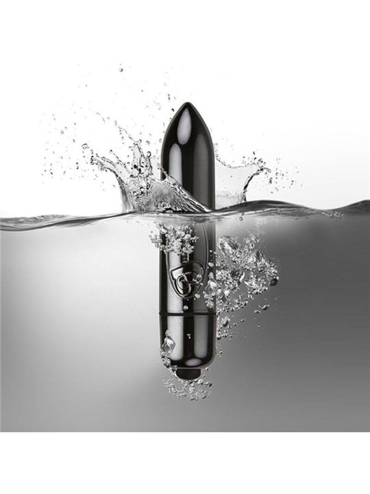 Rocks-Off Vibrating Bullet Ro-80Mm Midnight Metal