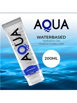 Aqua Quality - Lubricante Base De Agua 200 ML